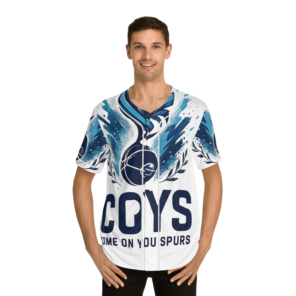 COYS Baseball Jersey – Come On You Spurs Tottenham Fan Jersey