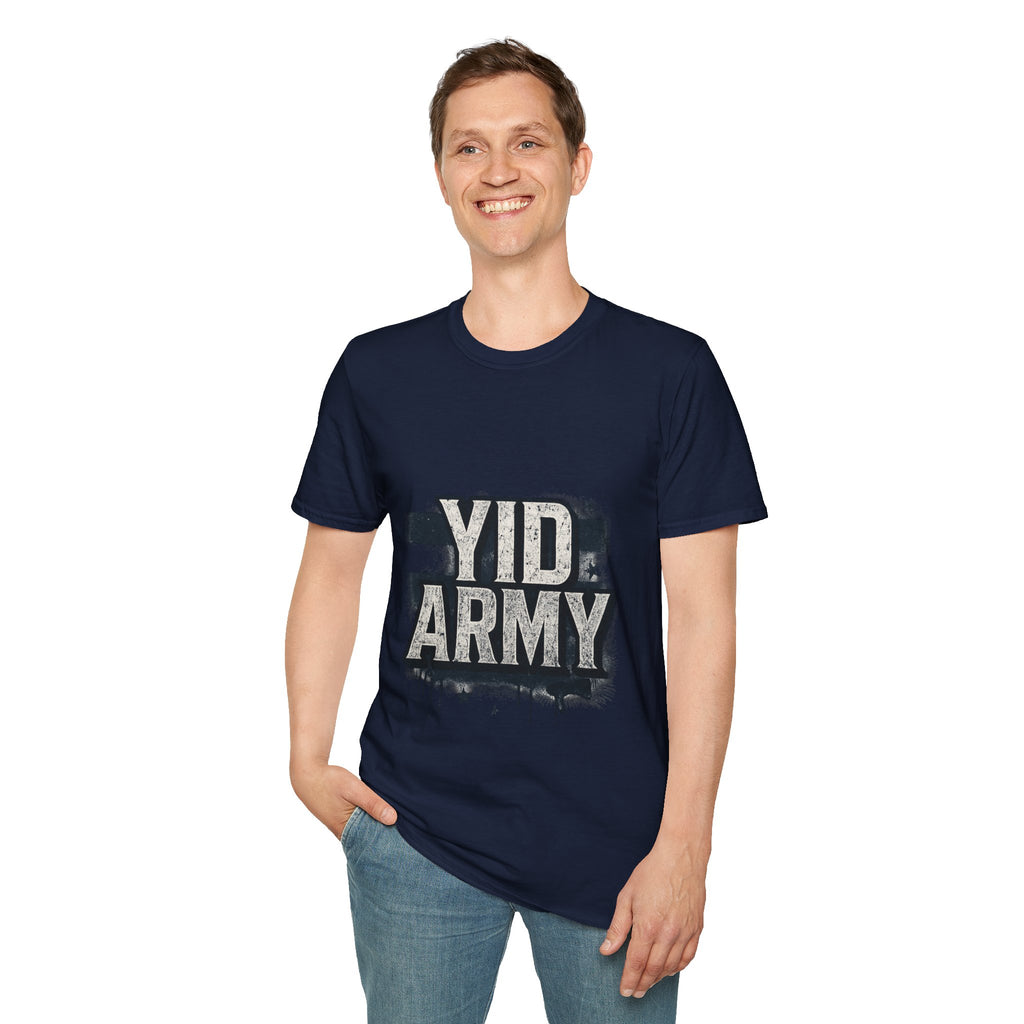 Yid Army Graphic T-Shirt — Distressed Urban Pride Tee