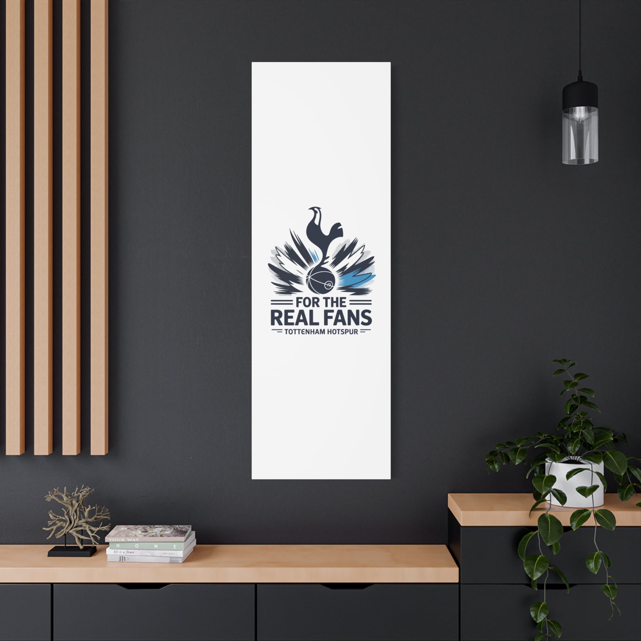 Tottenham Hotspur unofficial canvas abstract art portrat iCanvas Wall Art - For the Real Fans