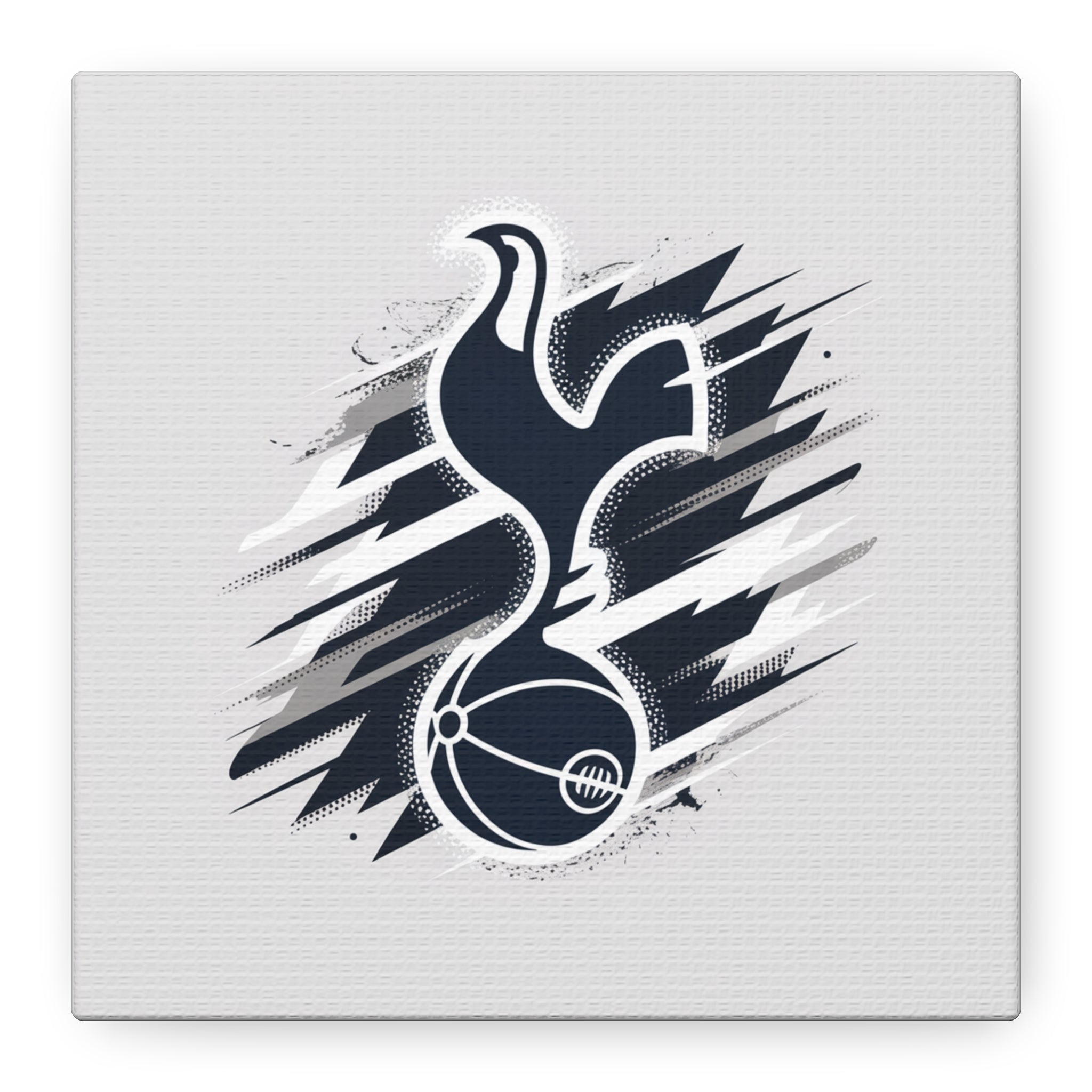 tottenham spurs fan unofficial Sporty Canvas Wall Art - Dynamic Tottenham Design