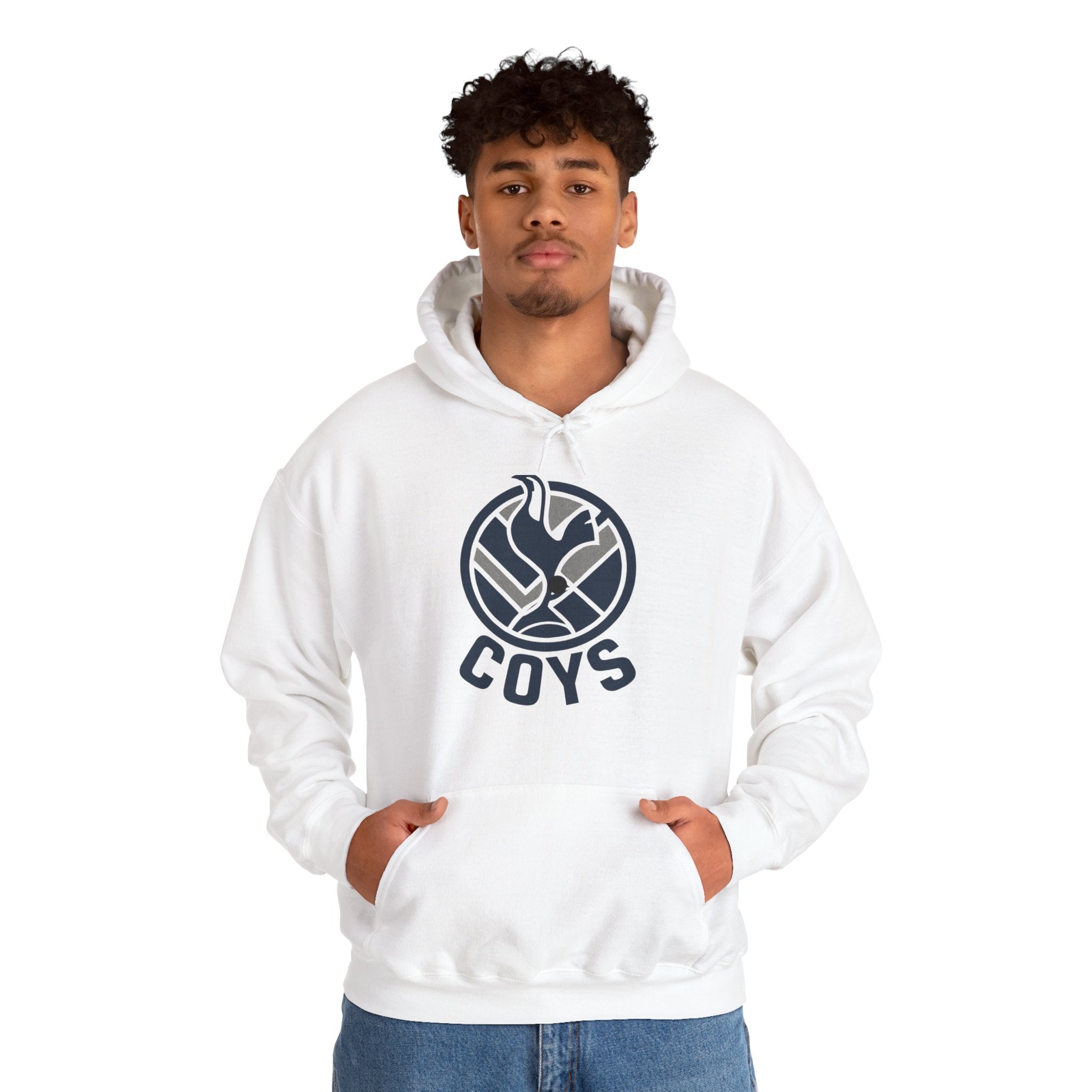 Spurs COYS Hoodie — 'COYS' Football Fan Pullover