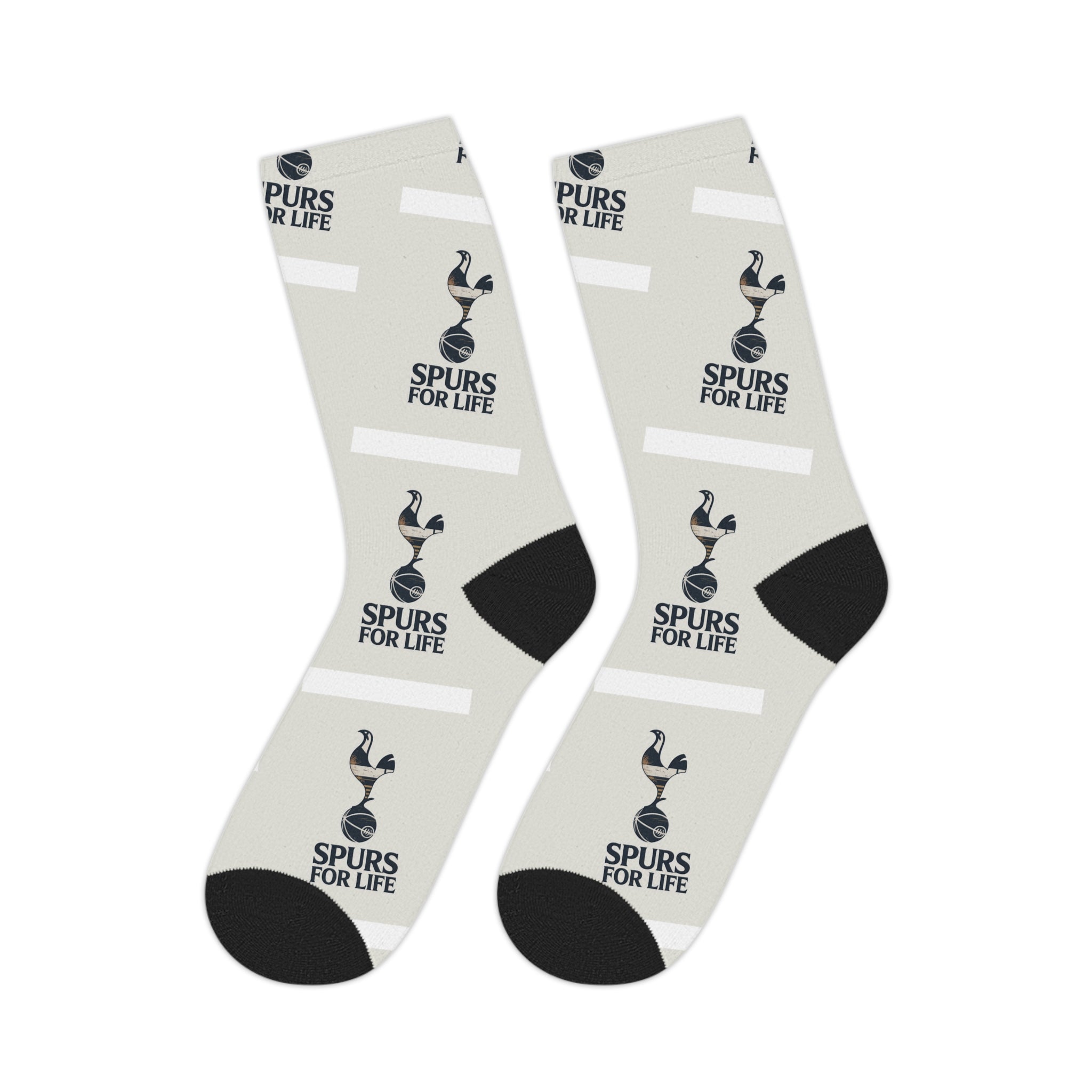 Tottenham spurs unofficial Inspirational Mid-Length Socks - Spread Positivity for Everyday Comfort