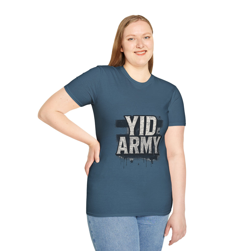 Yid Army Graphic T-Shirt — Distressed Urban Pride Tee