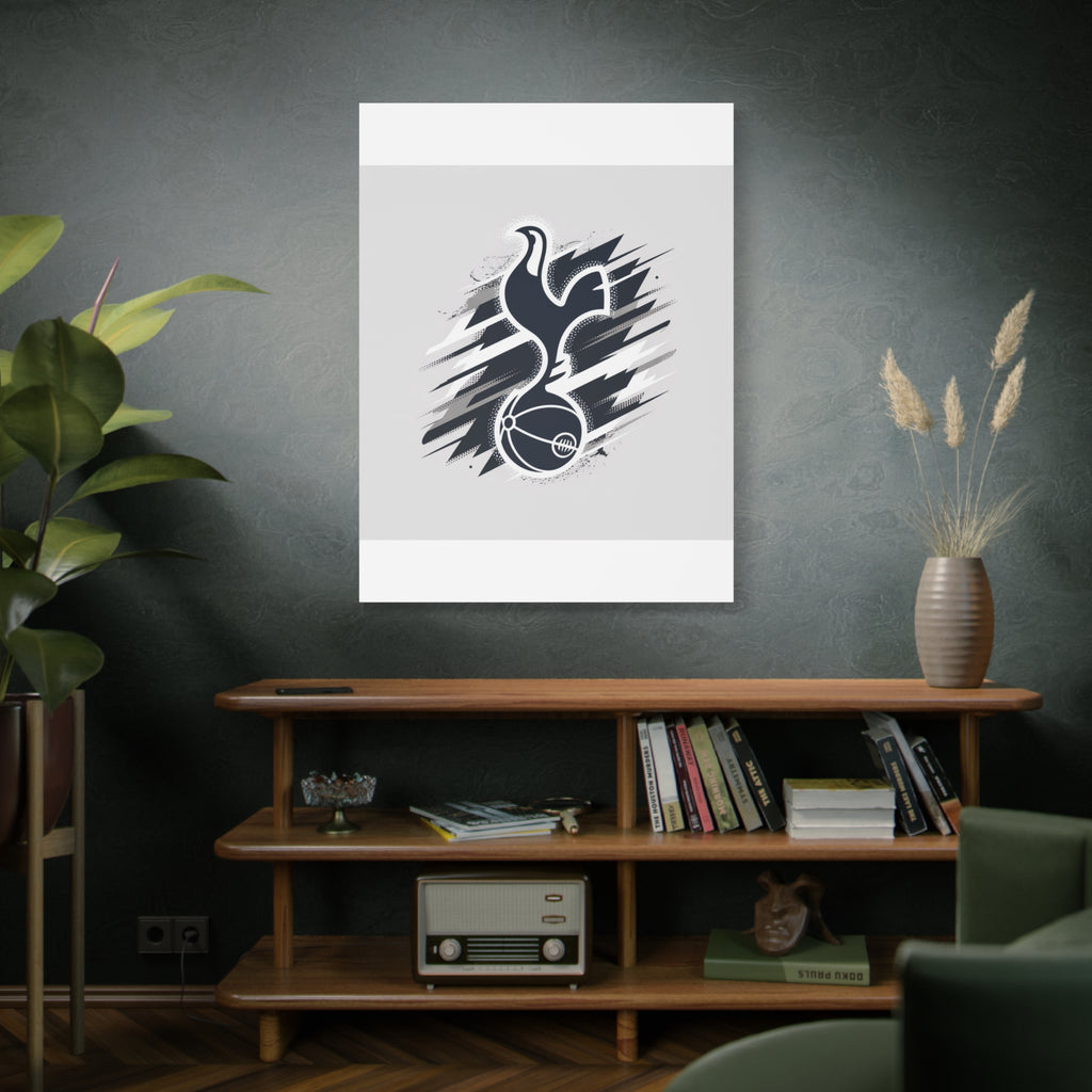tottenham spurs fan unofficial Sporty Canvas Wall Art - Dynamic Tottenham Design