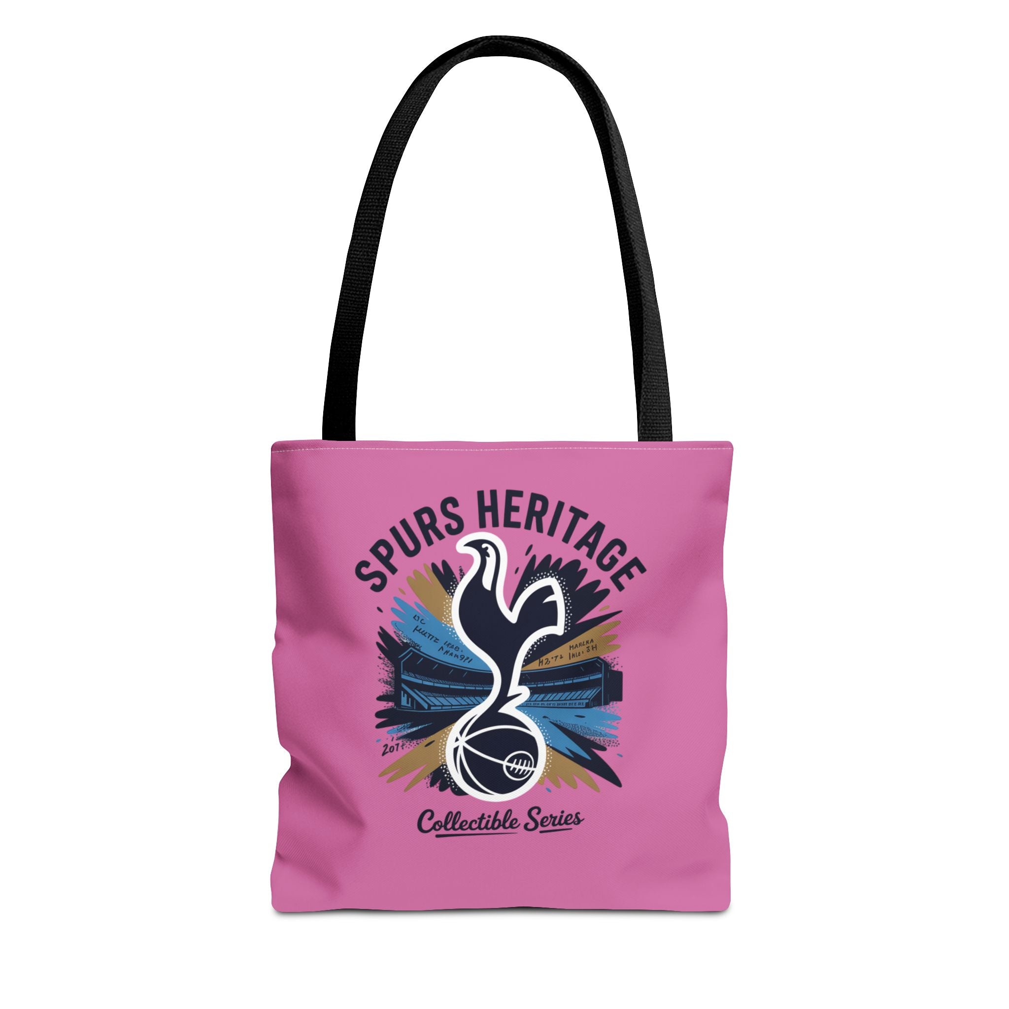 Spurs Heritage Tote Bag - Stylish AOP Design for Sports Fans