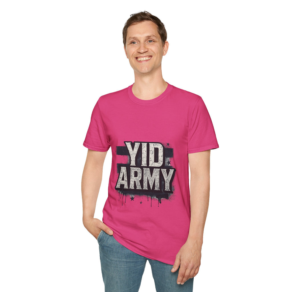Yid Army Graphic T-Shirt — Distressed Urban Pride Tee