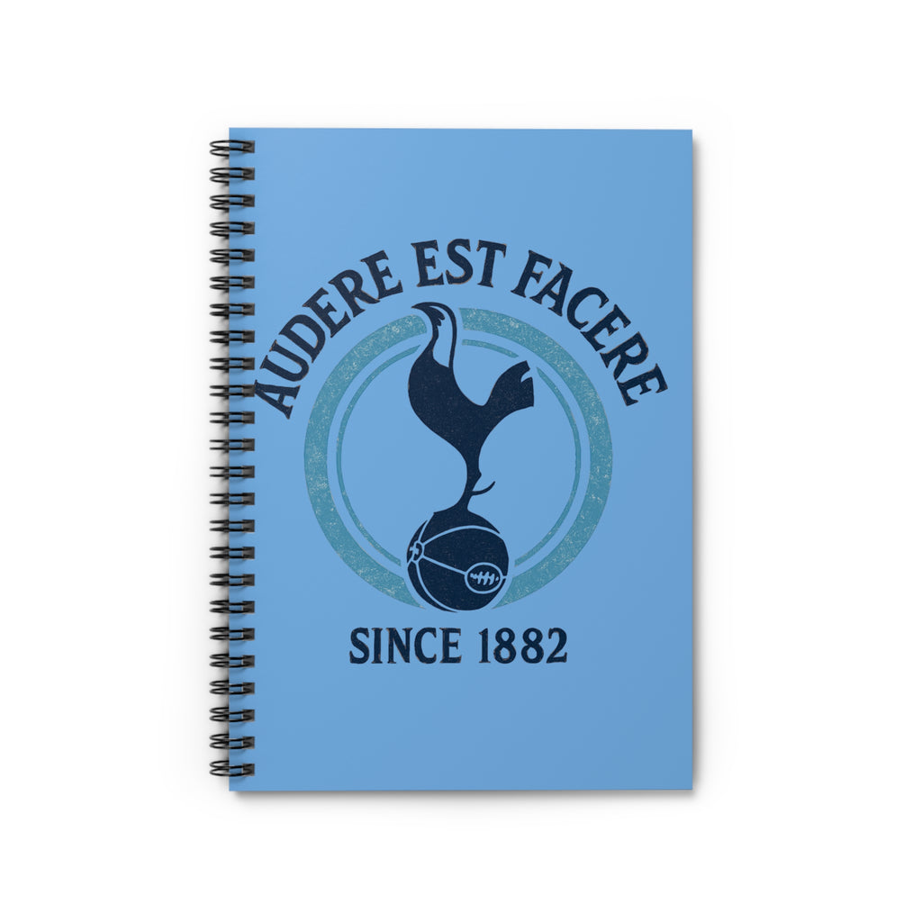 tottenham hotspur Notebook — 'Audere Est Facere' Since 1882 Spiral Journal