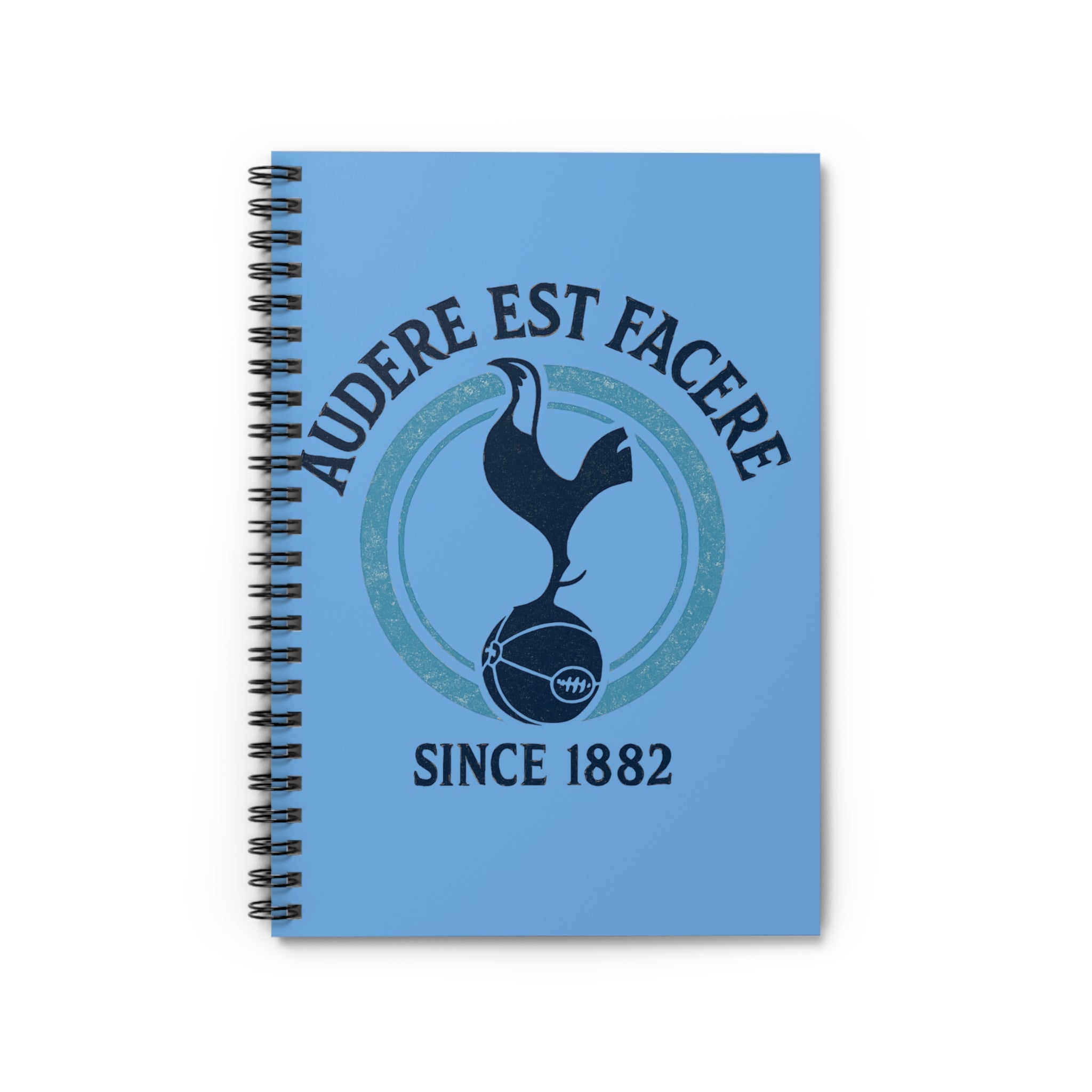 tottenham hotspur Notebook — 'Audere Est Facere' Since 1882 Spiral Journal