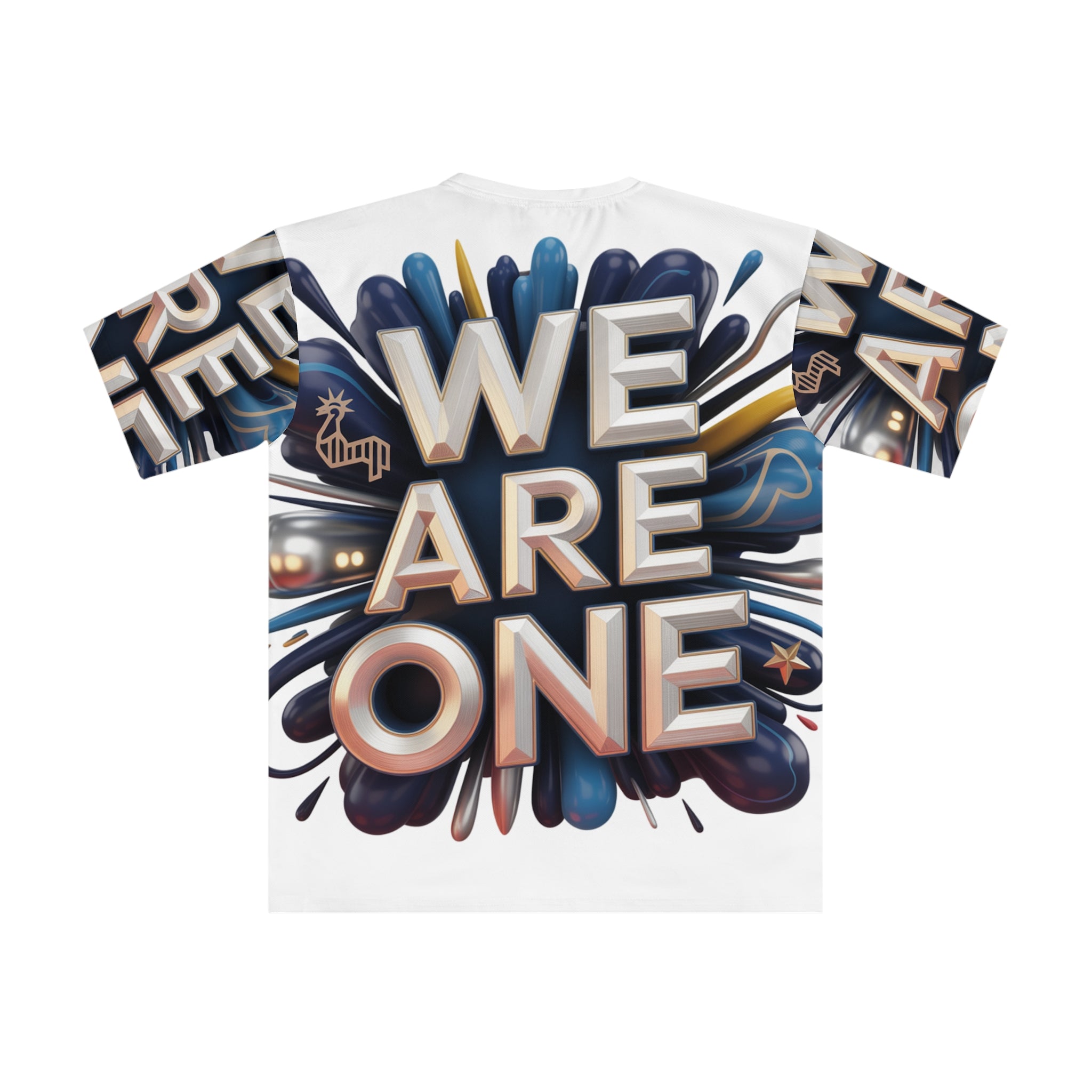We are one tottenham spurs Men's Loose T-shirt (AOP)