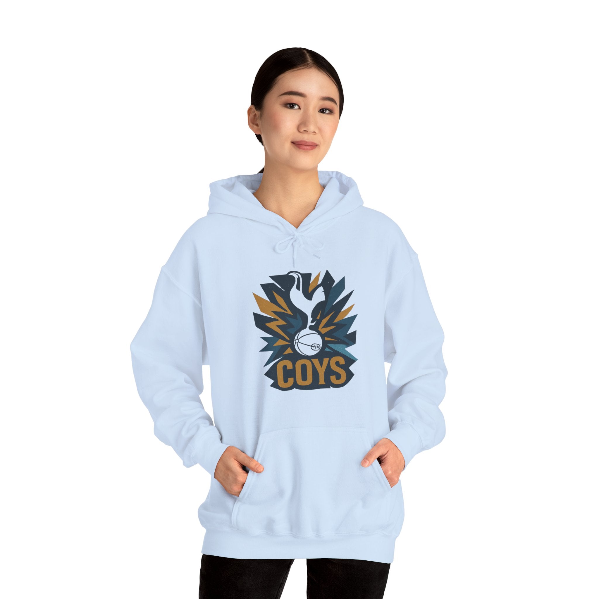 spurs COYS Soccer Hoodie — Retro Cockerel Football Crest Pullover