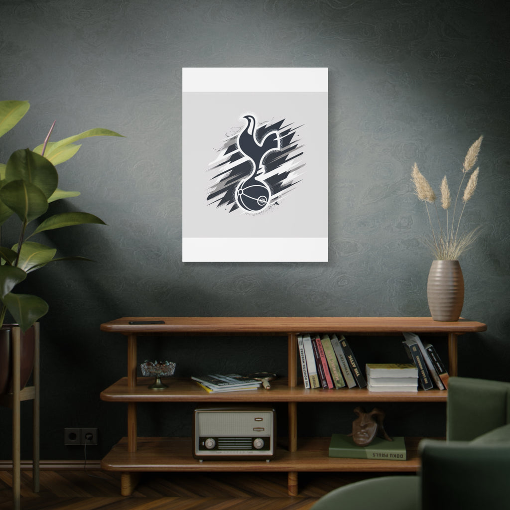 tottenham spurs fan unofficial Sporty Canvas Wall Art - Dynamic Tottenham Design