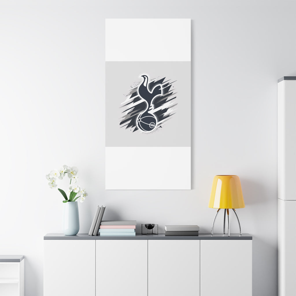 tottenham spurs fan unofficial Sporty Canvas Wall Art - Dynamic Tottenham Design